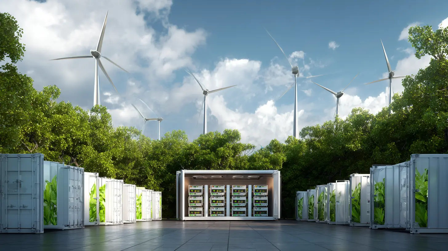 Beyond Batteries: Exploring Green Energy Storage Solutions