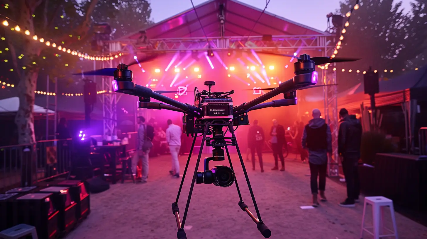 How Drones are Enhancing Experiences at Outdoor Tech Events