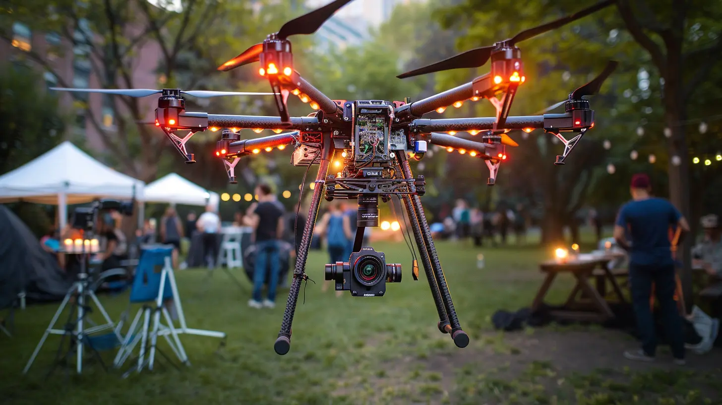 How Drones are Enhancing Experiences at Outdoor Tech Events