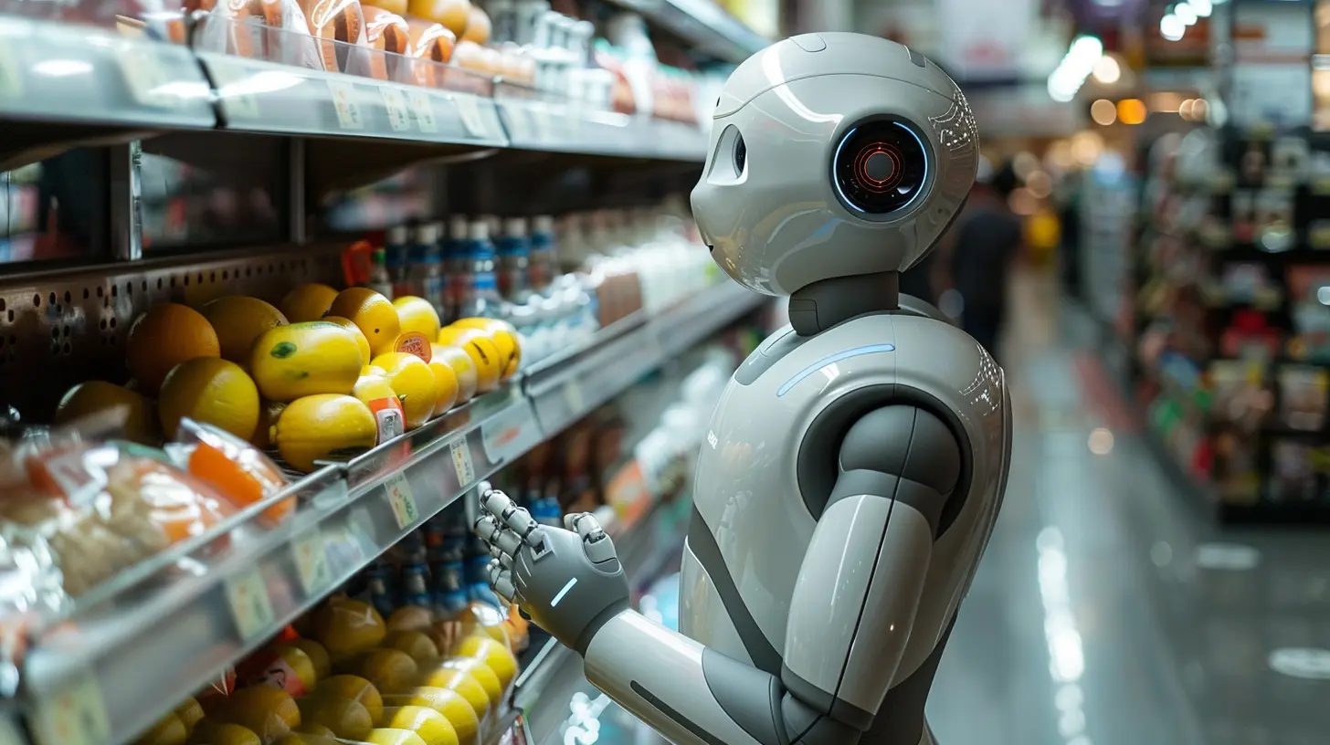 The Growing Importance of Service Robots in Retail