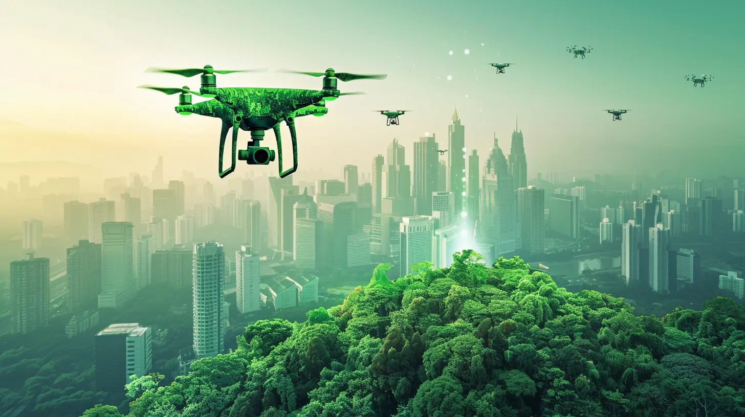 The Role of Drones in Environmental Conservation and Green Technology