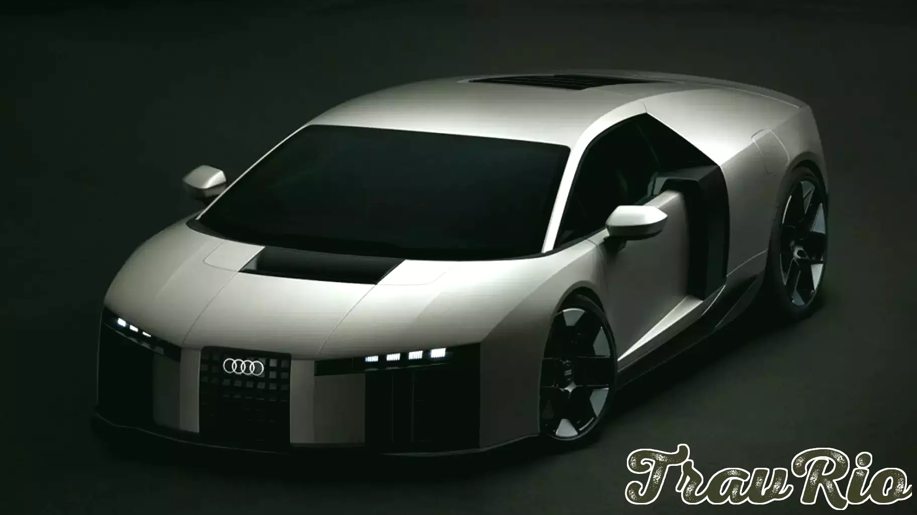 audi's 1,001-horsepower 'nuvolari' supercar is inspired by formula 1 technology