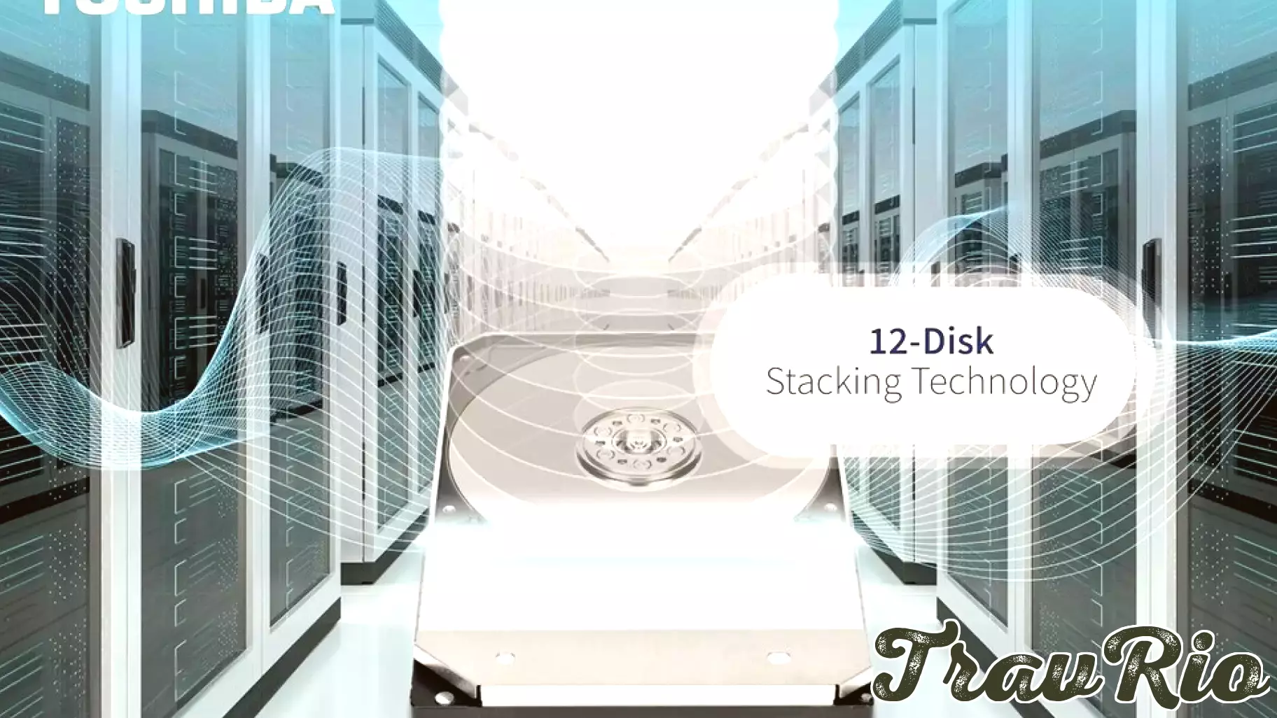 Toshiba Pioneers 12-Disk Stacking Technology for Hard Drives