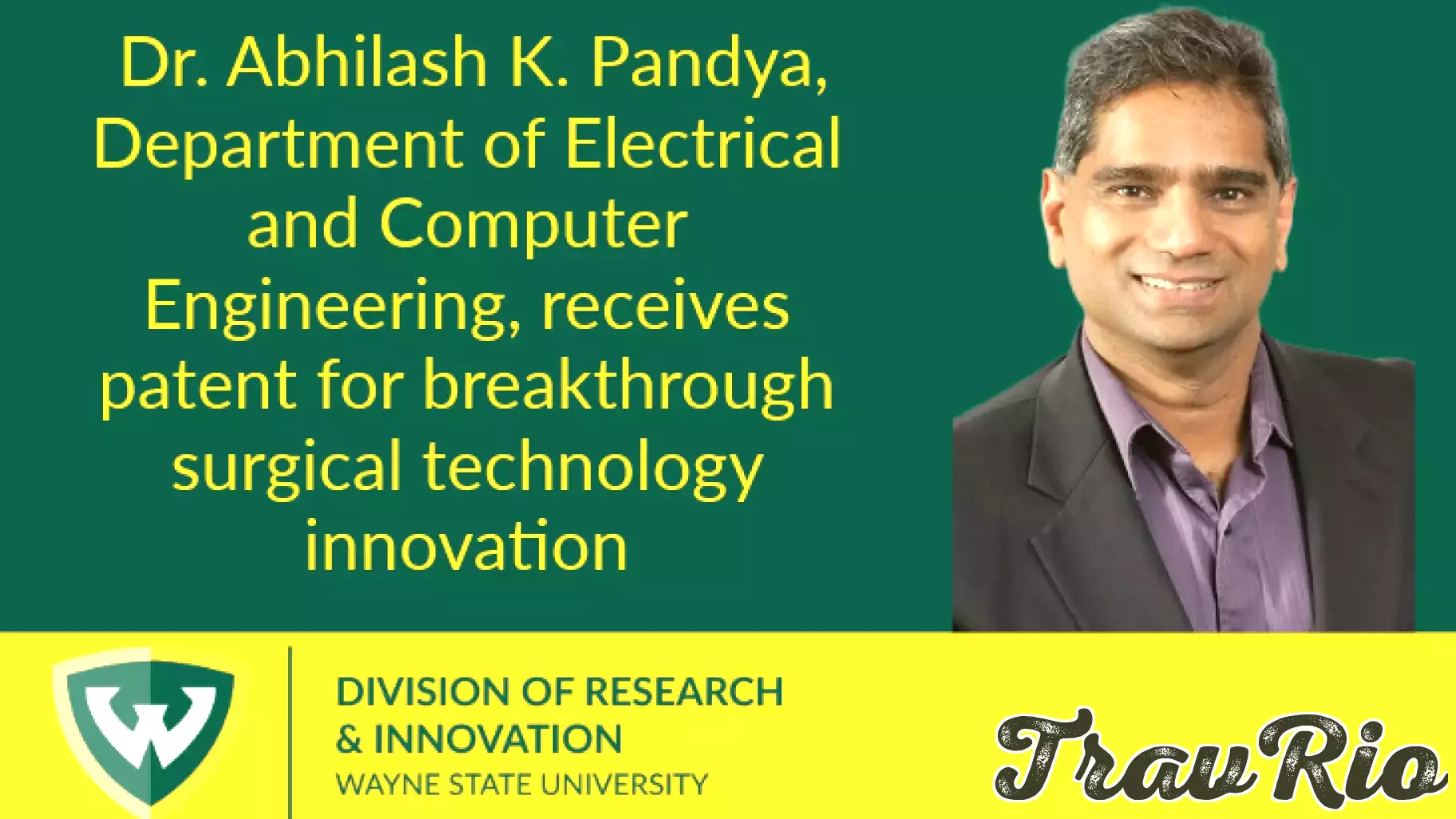 Wayne State University secures new U.S. patent for breakthrough surgical technology innovation