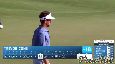 Trevor Cone Sinks Birdie on 15th Hole at World Wide Technology Championship